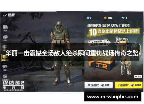 华丽一击震撼全场敌人绝杀瞬间重铸战场传奇之路