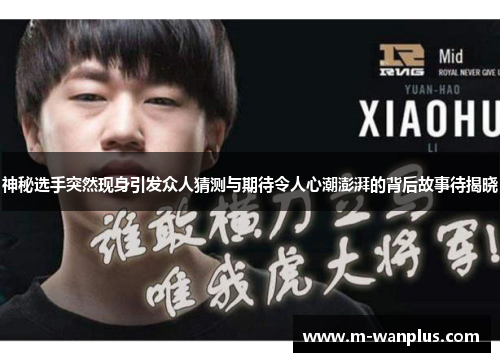 神秘选手突然现身引发众人猜测与期待令人心潮澎湃的背后故事待揭晓
