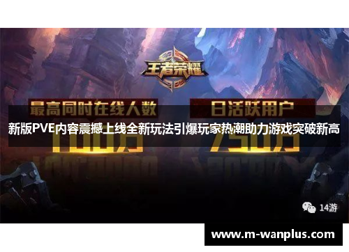新版PVE内容震撼上线全新玩法引爆玩家热潮助力游戏突破新高